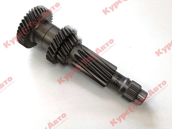 картинка Вал промежуточный КПП-5 УАЗ с блоком шестерен в сборе АДС магазин Курс-ТехАвто картинка Вал промежуточный КПП-5 УАЗ с блоком шестерен в сборе АДС от магазина Курс-ТехАвто