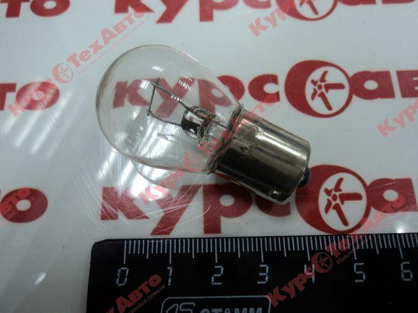 картинка Автолампа 12х21-3 одноконтактная магазин Курс-ТехАвто картинка Автолампа 12х21-3 одноконтактная от магазина Курс-ТехАвто