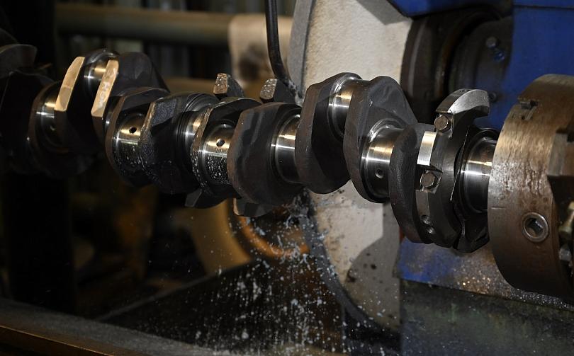 Чистка каналов коленвала